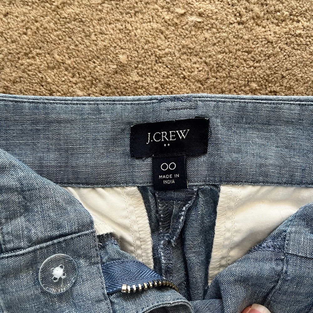 J. Crew women’s dress shorts, size 00 - Picture 2 of 3